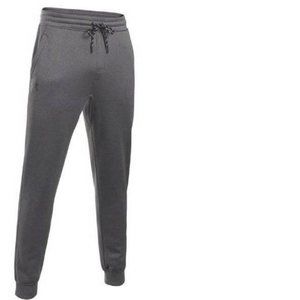 Mens Under Armour Joggers Sweatpants 3XL Gray Fleece Lined Storm Elastic Waist